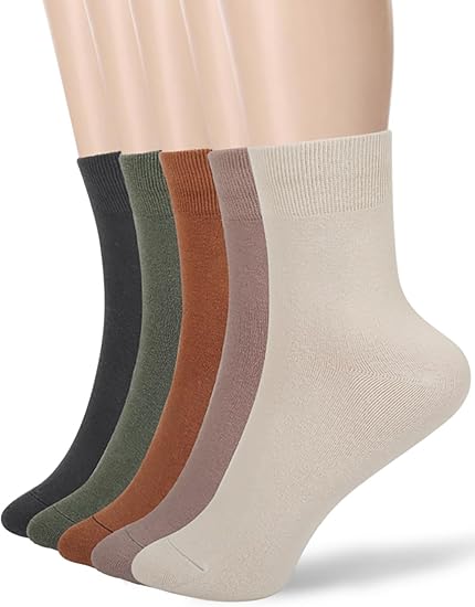 Women Thin Cotton Socks Soft Cozy Socks Cute Ankle Crew Socks